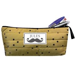 Trousse Scolaire Personnalisée - Etoile moutarde