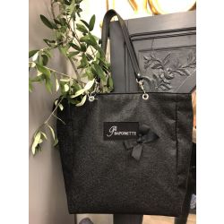 Sac Cabas Personnalisé - Saya Noir