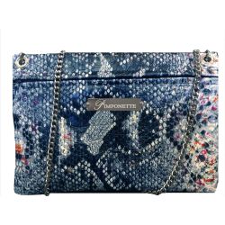 Sac Pochette Personnalisé - Tasma Bleu 