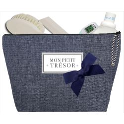 Trousse de Toilette Bébé - Tissé jean