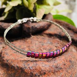 Bracelet Glint Tila Framboise