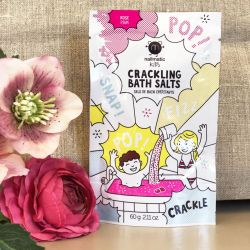 Sels de bain crépitants Rose pour enfant