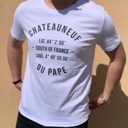 T-Shirt Chateauneuf du Pape Noir