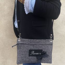 Sac Pochette Personnalisé - Taupy