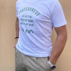 T-Shirt Chateauneuf du Pape Vert
