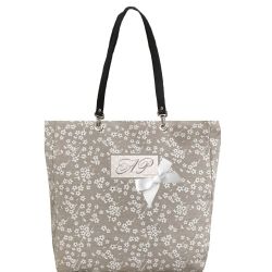 Sac Cabas Personnalisé - Fleurs blanches