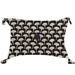 Coussin 40x60 - Ginko Noir Boncoeurs 