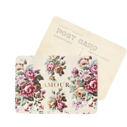 Carte Cinq Mai Amour Doré