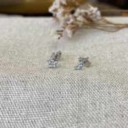 Boucle d'oreille Celeste - Argent 925