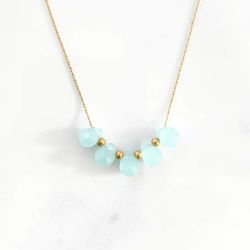 Collier Blue drop