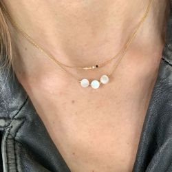 Collier double Moon