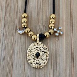 Collier Talisman noir