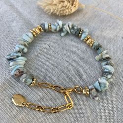 Bracelet June - Larimar