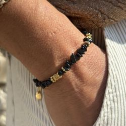 Bracelet June - Tourmaline noir 