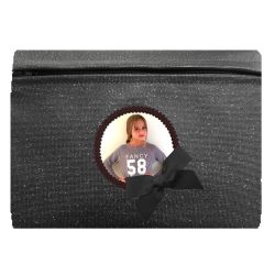 Pochette Trendy Scintillant noir