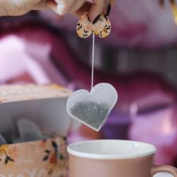 5 Sachets Thé Earl Grey - Coeur 