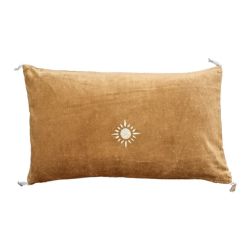 Coussin 30x50 - Coussin velours vieil or