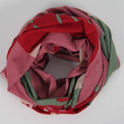 Foulard Coton Bio - Luna rose