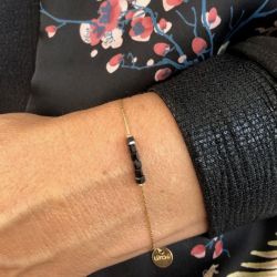 Bracelet Simply - noir