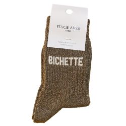 Félicie Aussi - Chaussettes Kids Bichette à paillettes 24/26 & 27/30