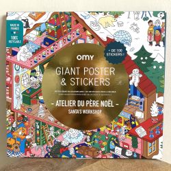 Poster + Stickers - Atelier Père Noël