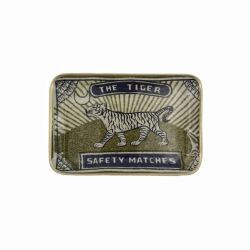 Mini Plateau émaillé Safety matches