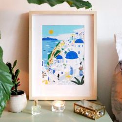 Coffret Peinture au Numéro - Santorini