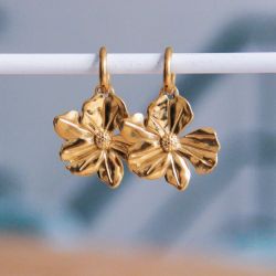 Boucle d'oreille Fleur