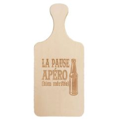 Planche Apéro en bois PAPA Pause Apéro Bière