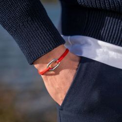 Bracelet maillon - Rouge