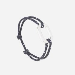 Bracelet maillon plat - Marin