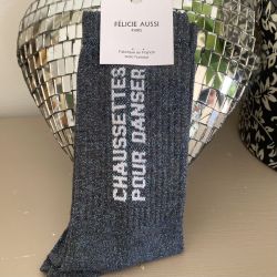 Félicie Aussi - Chaussettes pour Danser à Paillettes