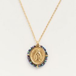 Palas Collier médaille Santa Maria Disco