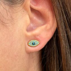 Boucle d'oreille Oeil