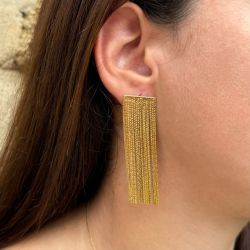 Boucle d'oreille Lila