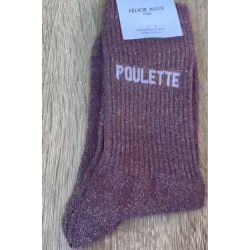 Félicie Aussi - Chaussettes Poulette à Paillettes 