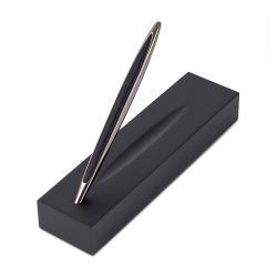 Pininfarina - Cambiano stylo noir Bille avec support