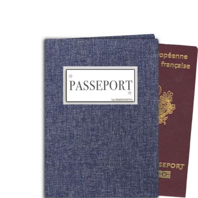 Etui passeport personnalise "Passeport"