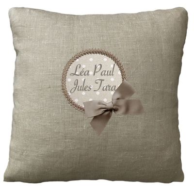 Coussin personnalisé - Coussin bébé - Coussin personnalisé avec prénom des enfants