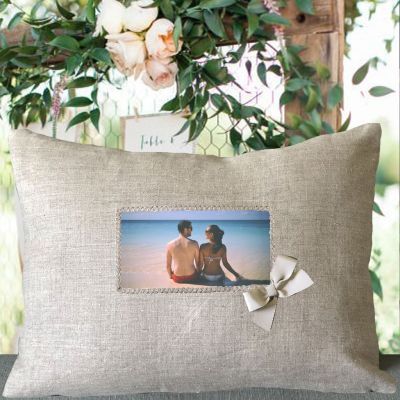 Coussin Personnalisable "Mr & Mrs" - Cadeau mariage