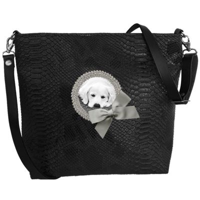 Sac Bandoulière femme Personnalisé - Sac personnalisable- Sac personnalisé photo - Tasma noir