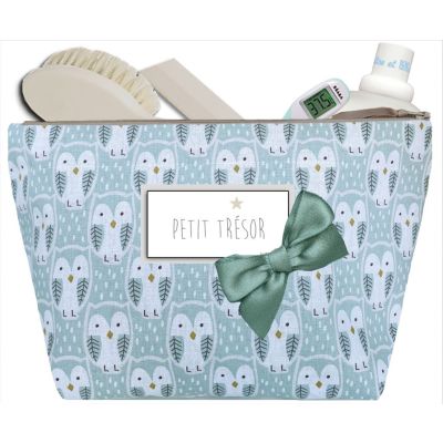 Trousse de toilette Bébé - Trousse personnalisée Petit trésor