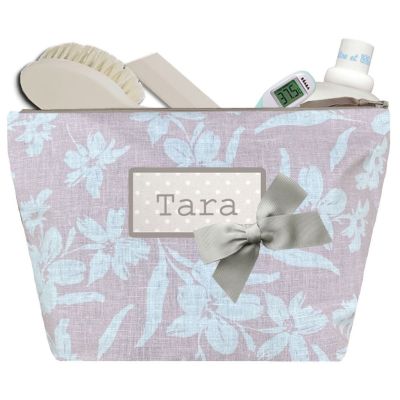 Trousse de toilette Bébé - Trousse personnalisée avec le prénom de bébé