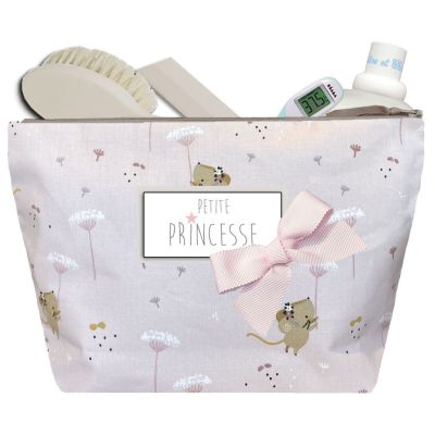 Trousse de toilette Bébé - Trousse "Petite princesse"