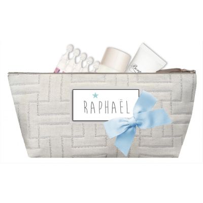 Trousse Bébé - Trousse personnalisée avec le prénom- Cadeau Naissance personnalisé - Hermae