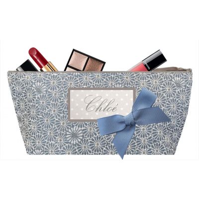 Trousse Maquillage personnalisable avec photo, prénom ou initiales