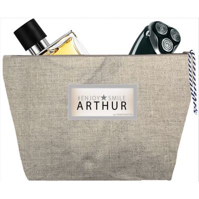 Trousse de toilette Homme - Trousse personnalisée avec prénom