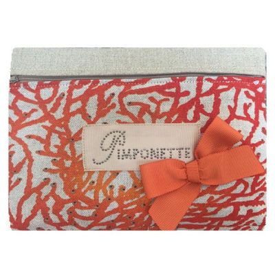 Pochette Trendy  Corail Pimponette