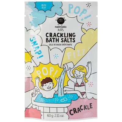 Sels de bain crépitants Bleu pour enfant