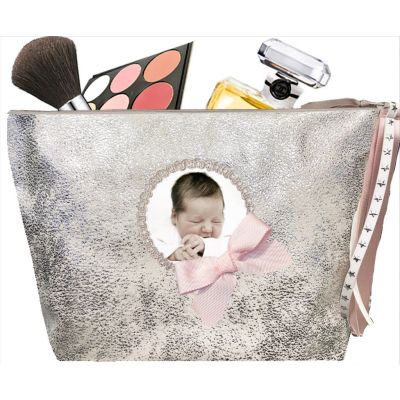 Trousse de toilette Femme - Trousse personnalisée avec le prénom des enfants, photo...